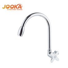 Satisfying service durable goose neck zinc kitchen sink tap